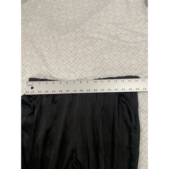 Show me your MuMu Pants Womens travel Black Jogger Pants Soft Stylish pockets - Picture 5 of 6